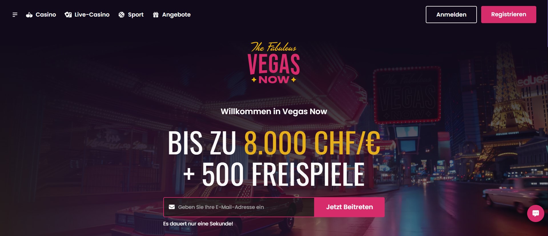 Vegasnow - 12.000+ Spiele für ein vielseitiges Online Casino in der Schweiz